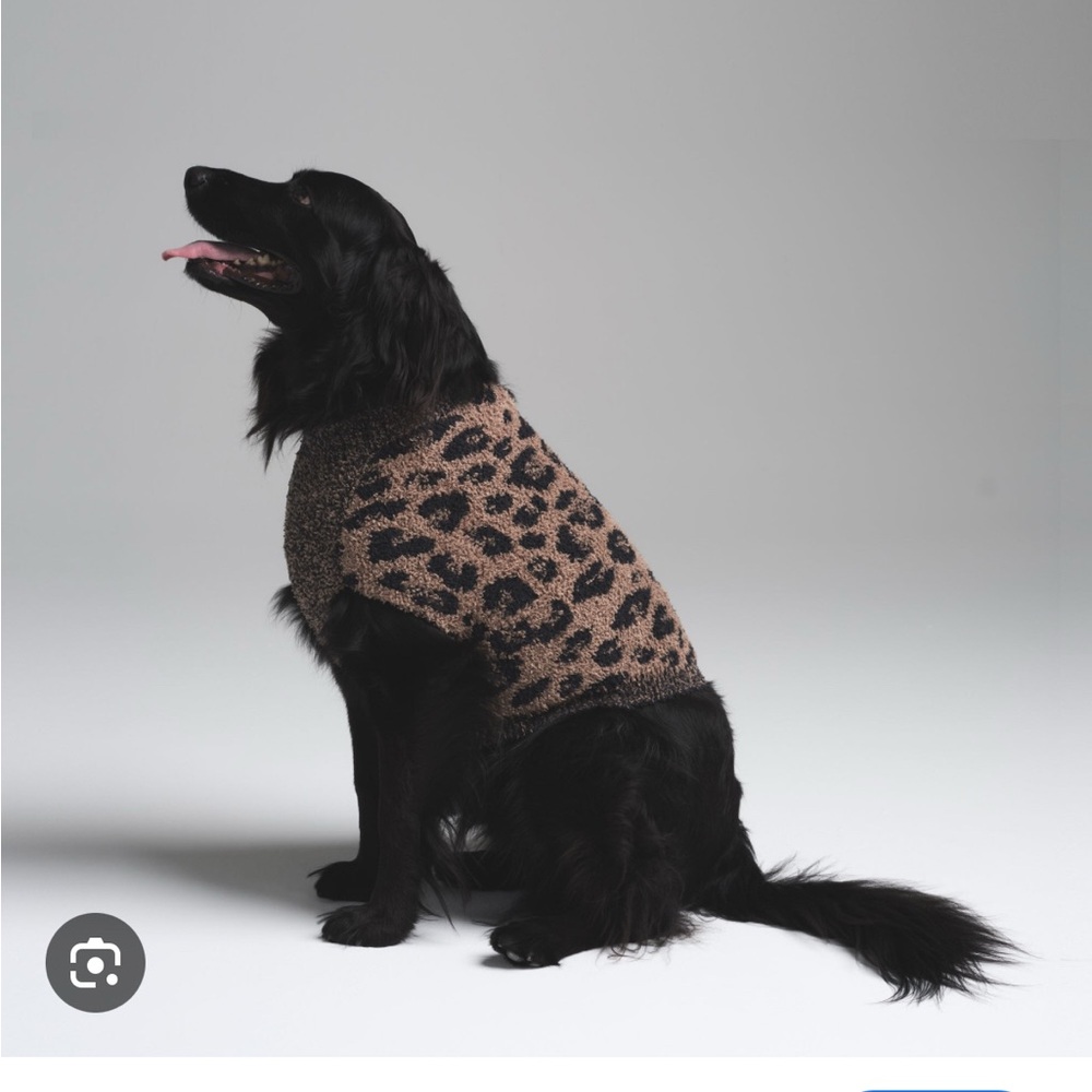 SKIMS Leopard Dog Sweater - Size M